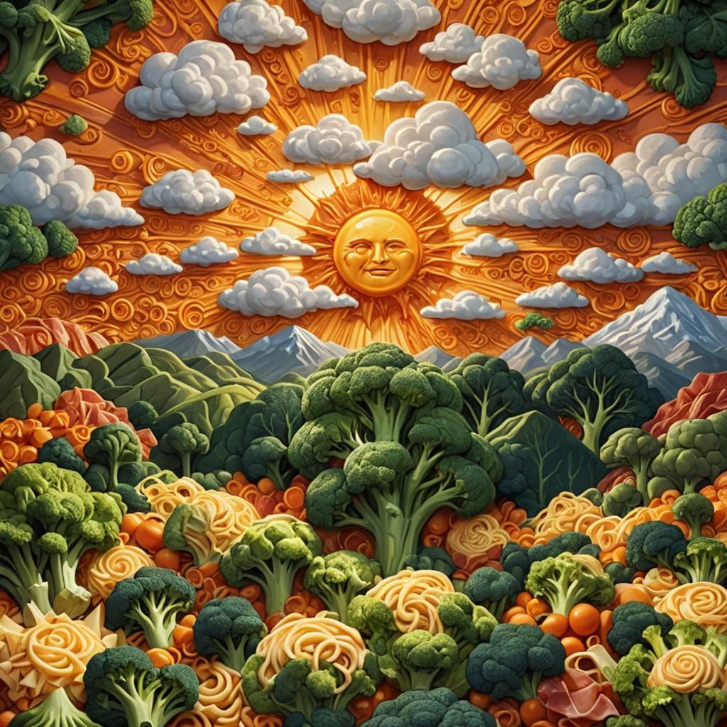 Food Landscape  by @Bylejak