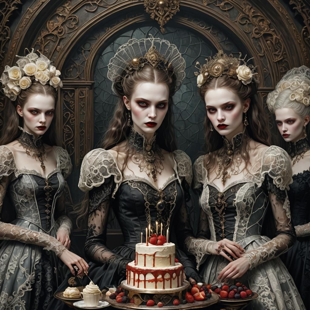 We love cake ____