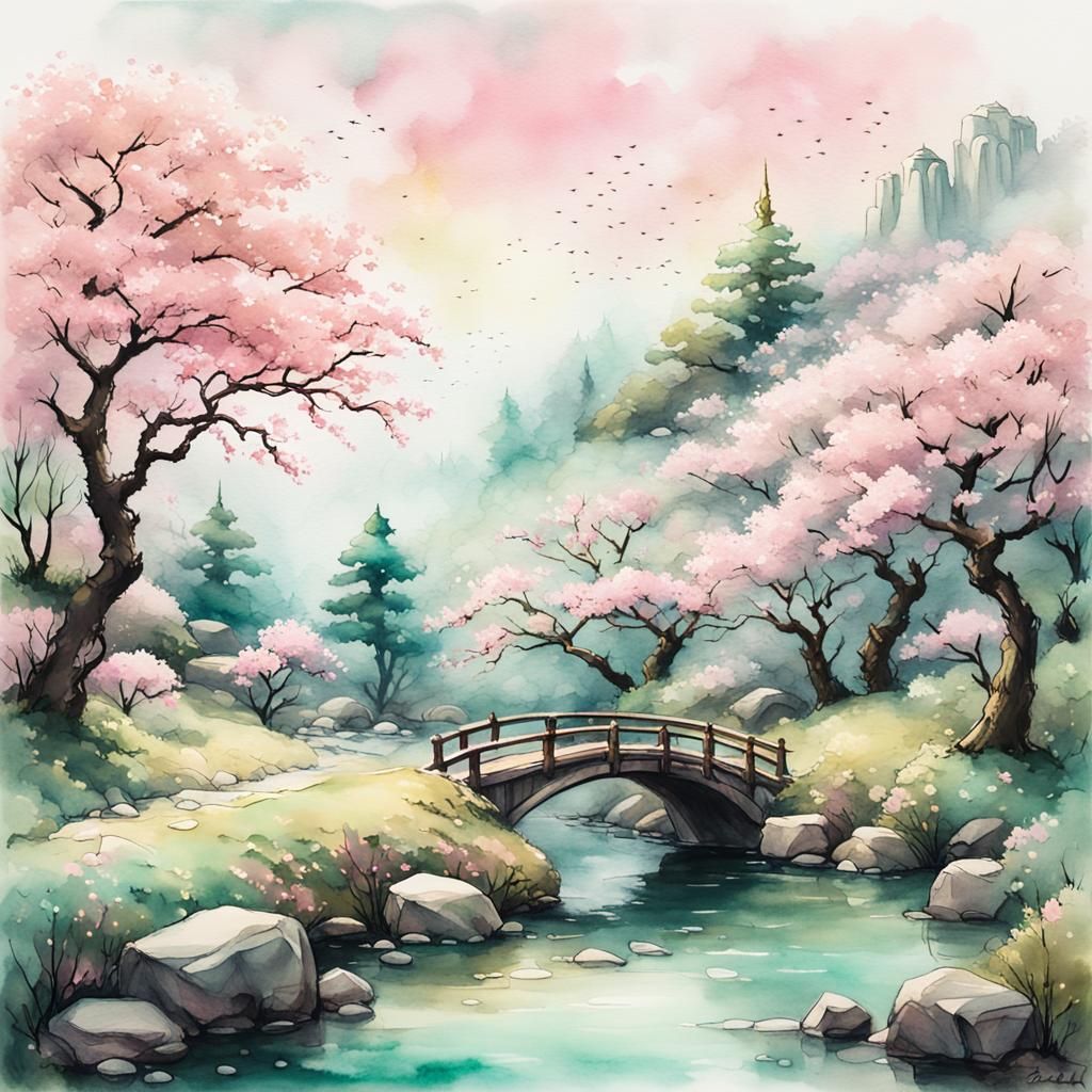 Petals in the Breeze