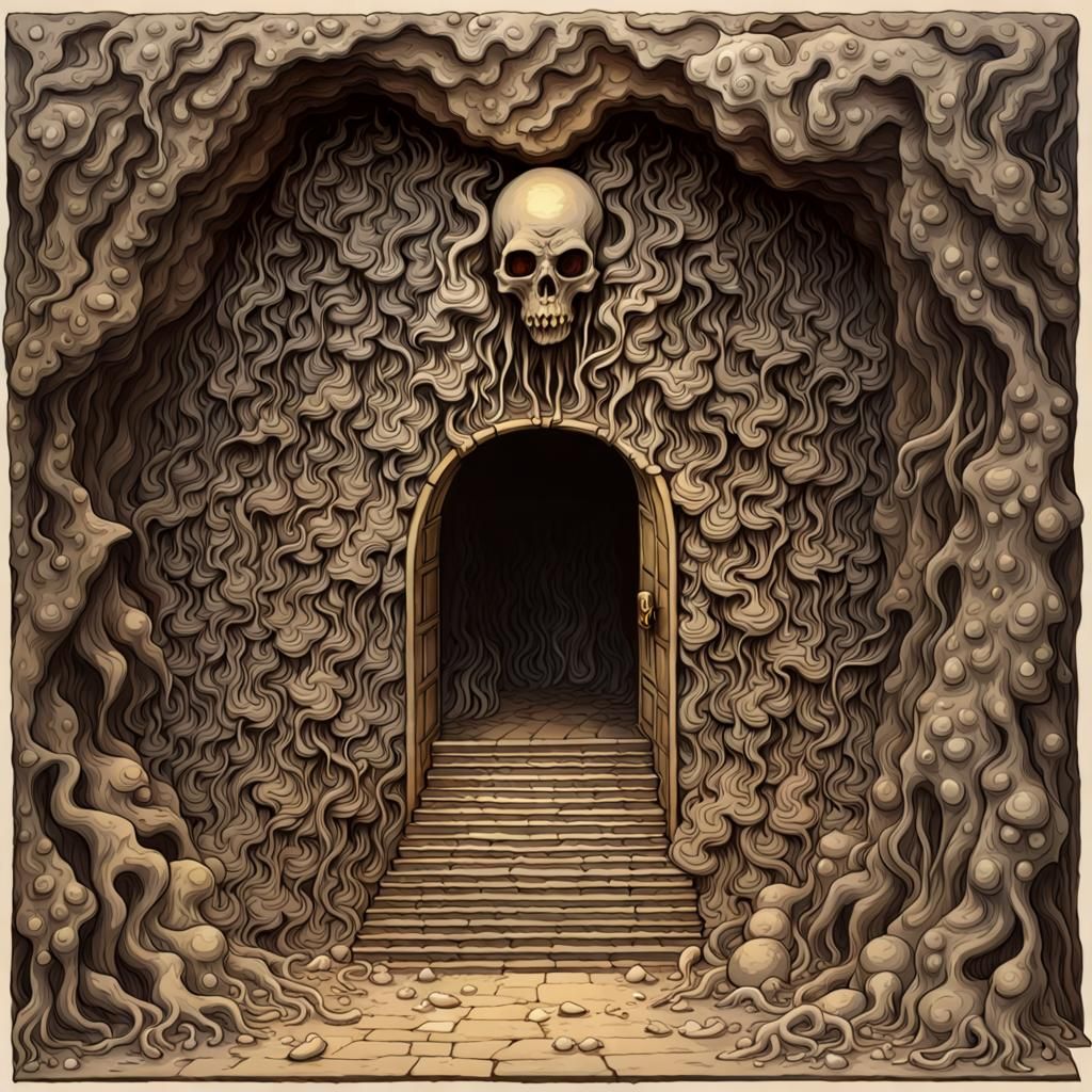 The entrance to Hell