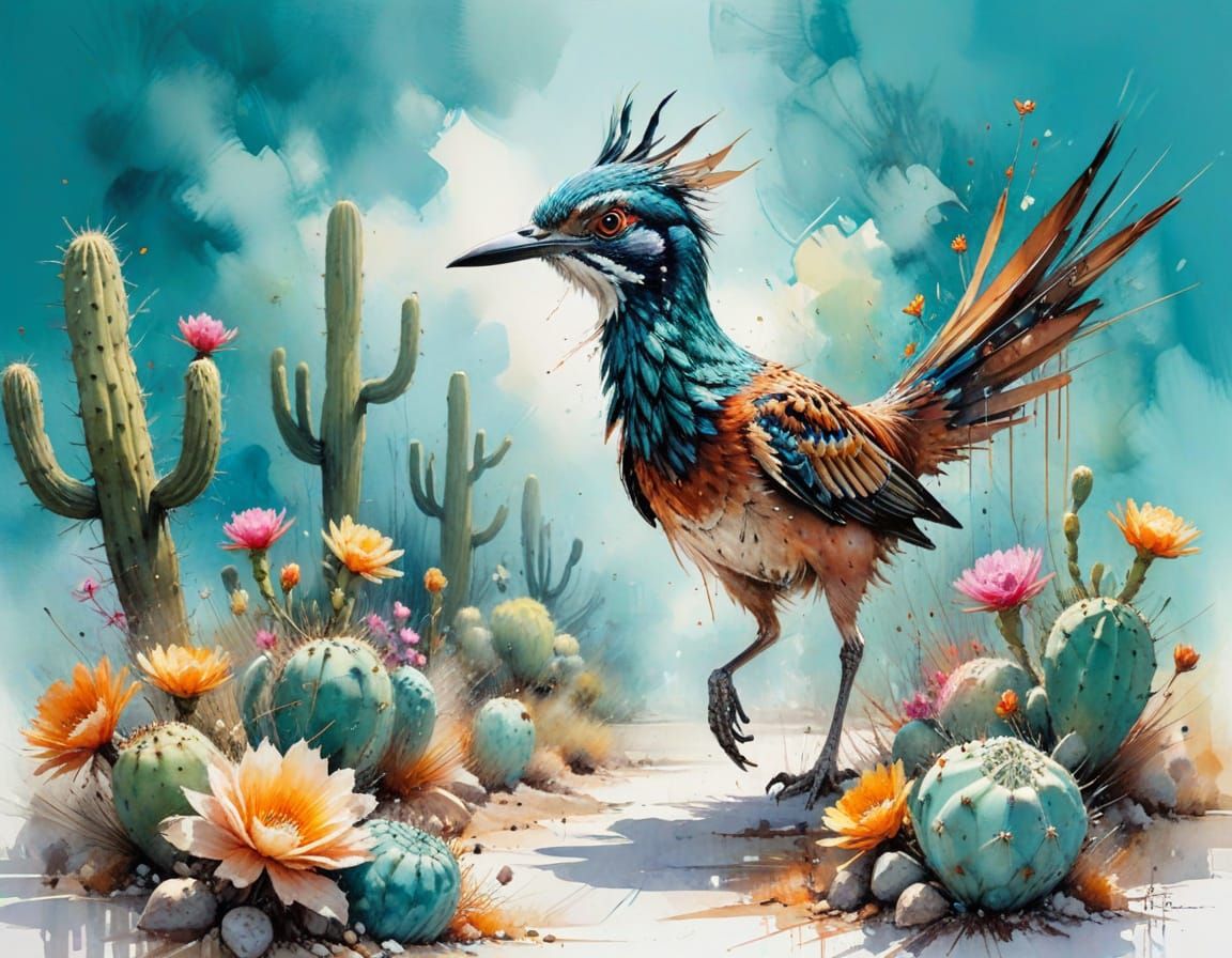 Vegas Mirage Goddess

Towering fan of emerald peacock plumes, mirror‑mosaic bodice, desert‑themed stage with golden dunes projected on massi...