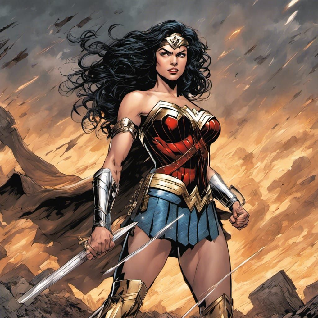 Wonder Woman - AI Generated Artwork - NightCafe Creator