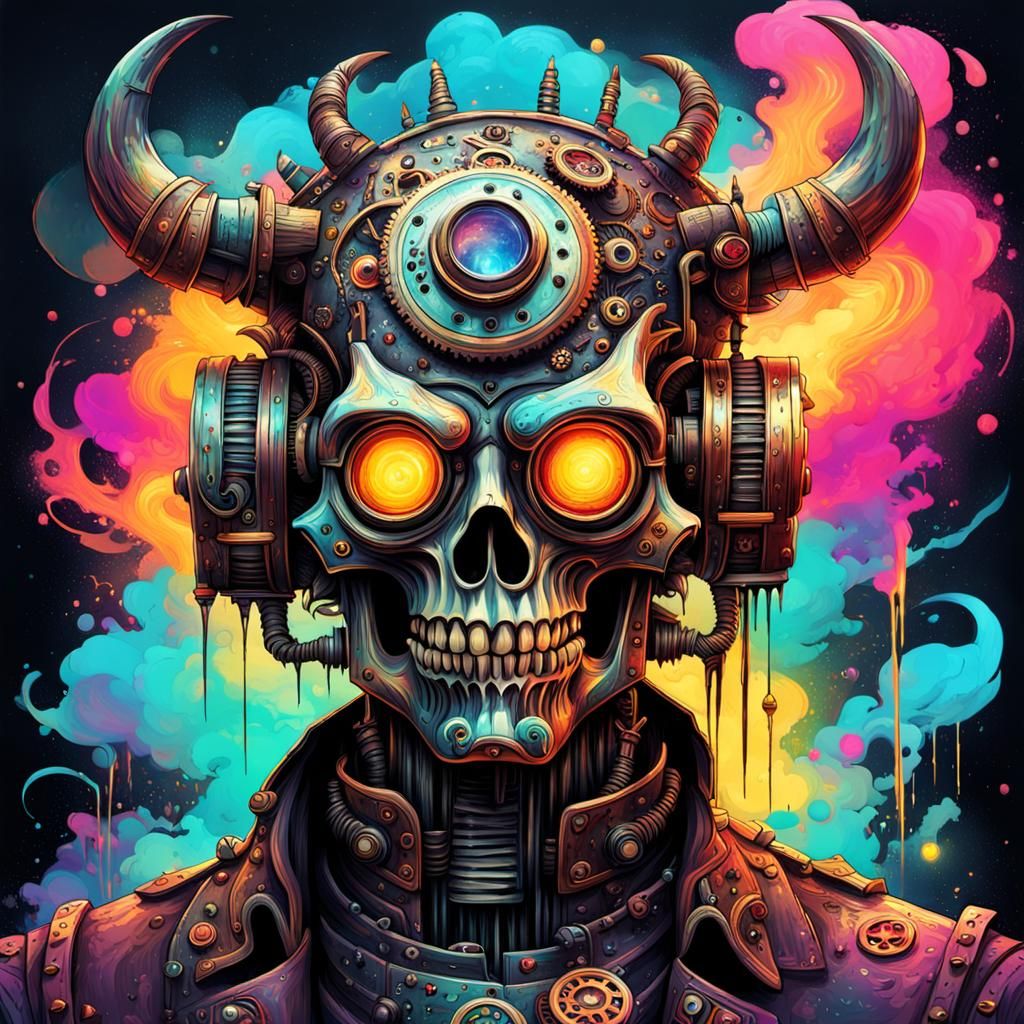 Steampunk demon 👿 😈