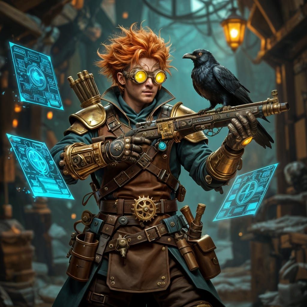 Clockwork Artificer: Inventor, trap-setter, ranged support, utility master