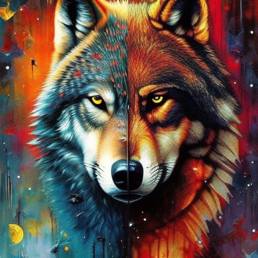 Wolf Portrait