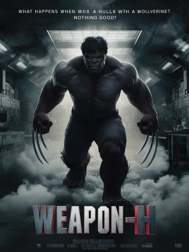 Weapon H, concept poster 1