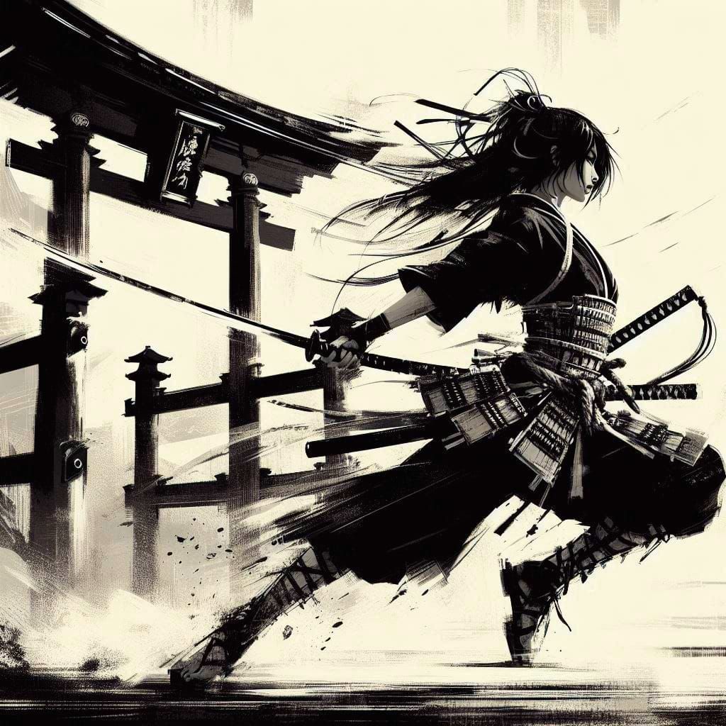 Japanese Female Warrior