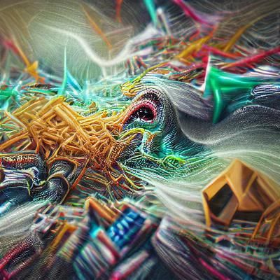 Systematic Chaos digital illustration 8k resolution