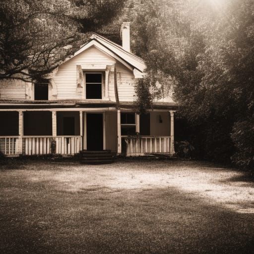 Disturbing Scene: Serial Killer's House Interior