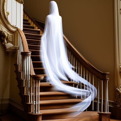 Haunted stairs.