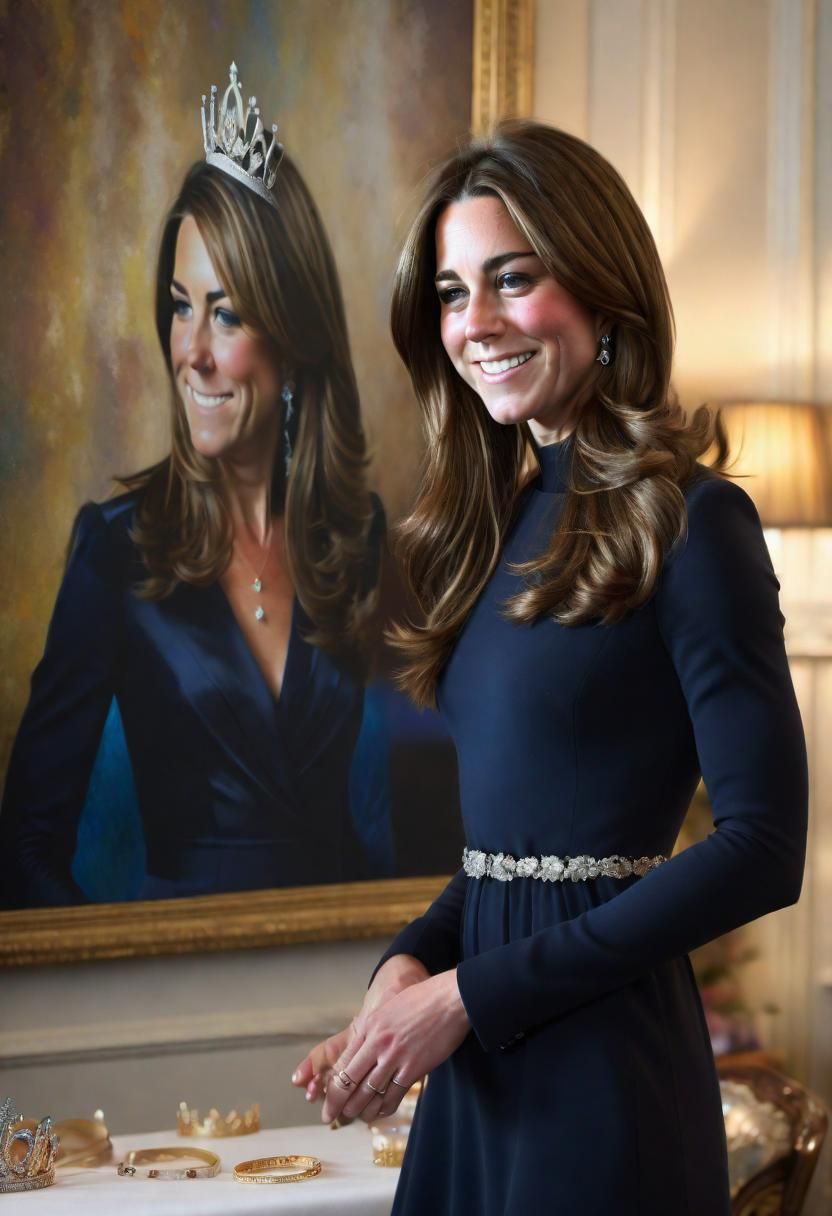 Kate Middleton AI Generated Artwork NightCafe Creator