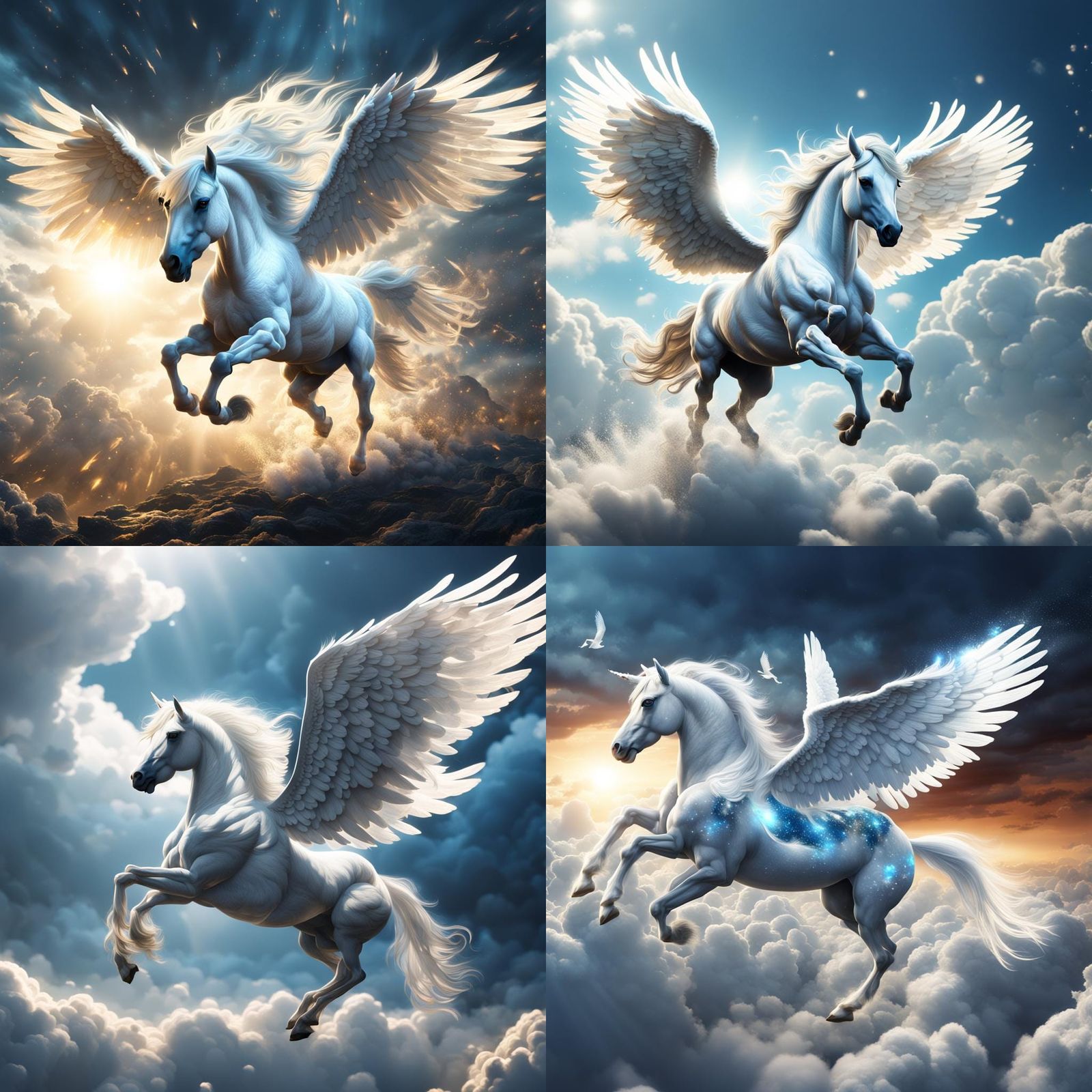White Pegasus