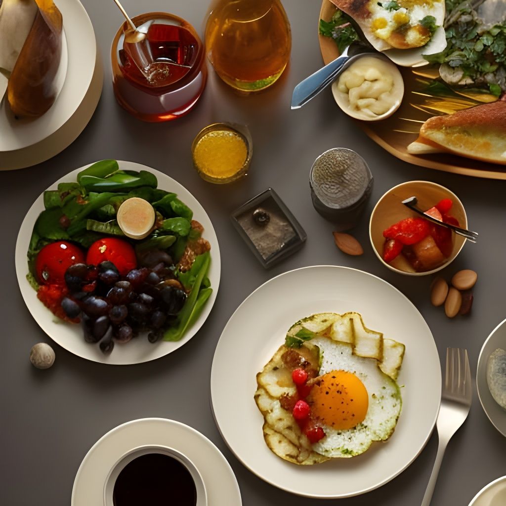 Mediterranean Breakfast  by @nafri