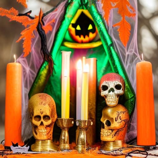 Halloween Altar