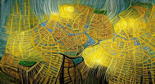 Cities of Light Van Gogh