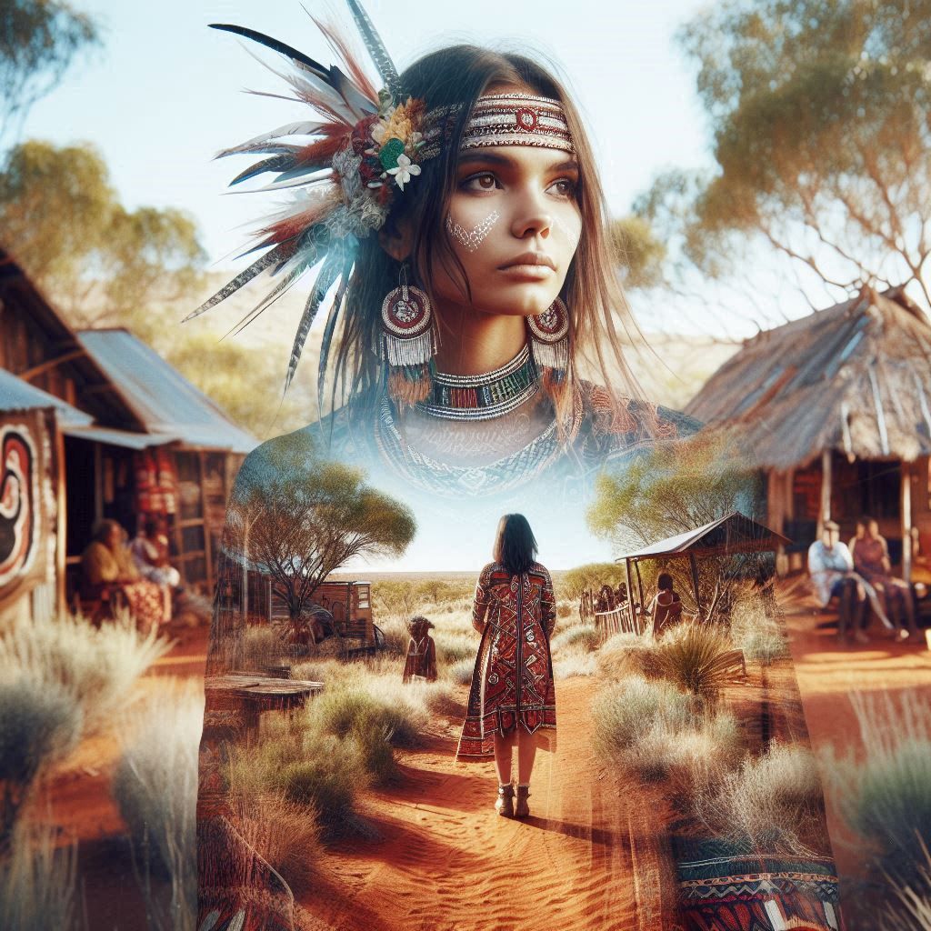 A young Australian woman