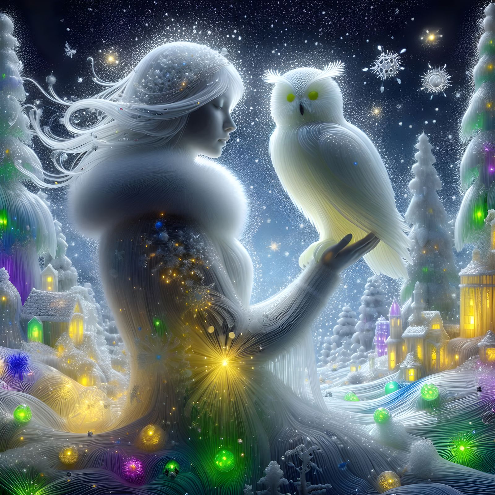 Snow Owl Princess🪄👸