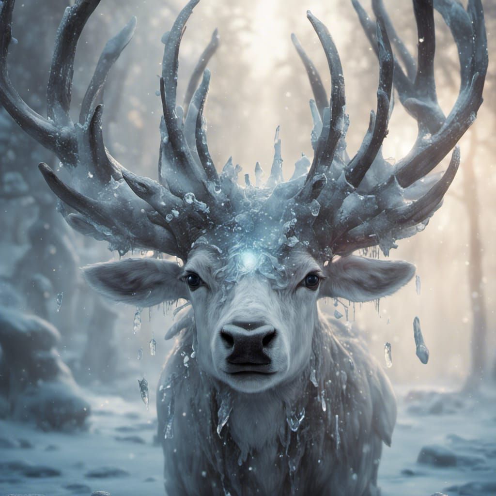 Frozen Caribou