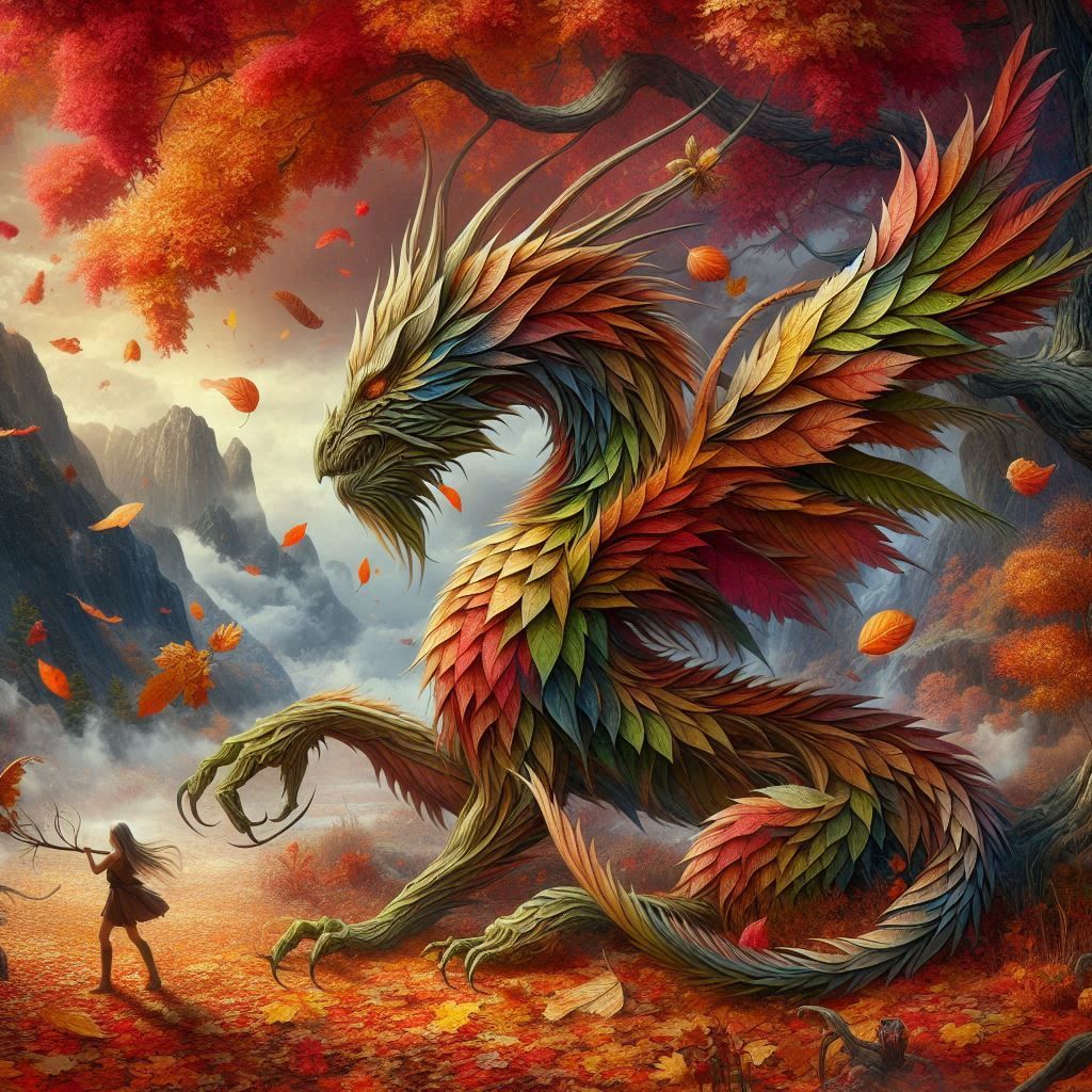 leaf dragon
