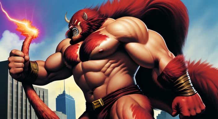 Marvel comics BeastMan