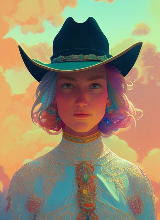 Cowgirl  by @WhiteHatGFX