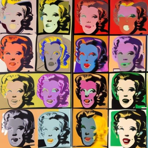 by Andy Warhol - AI Generated Artwork - NightCafe Creator