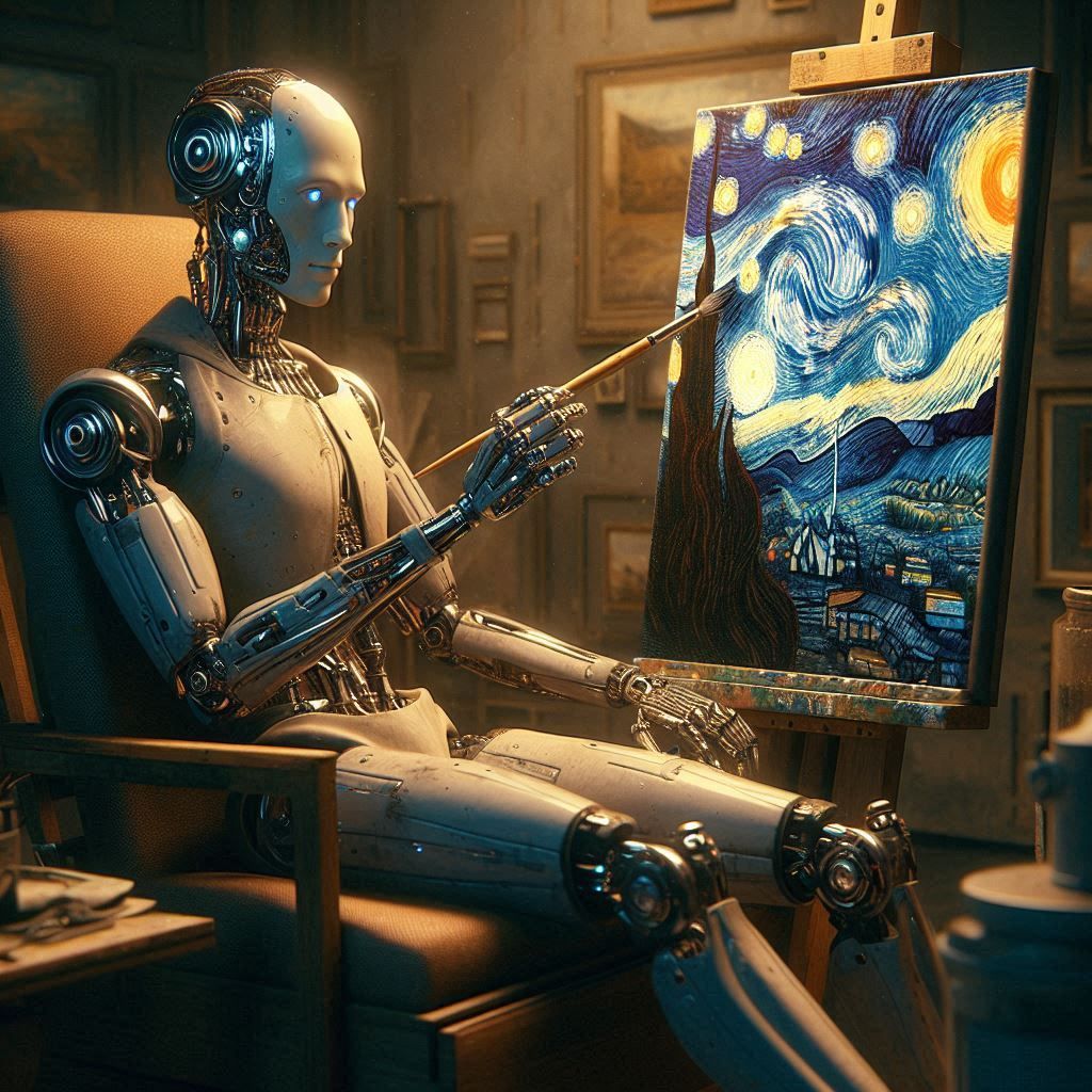 Robot painting