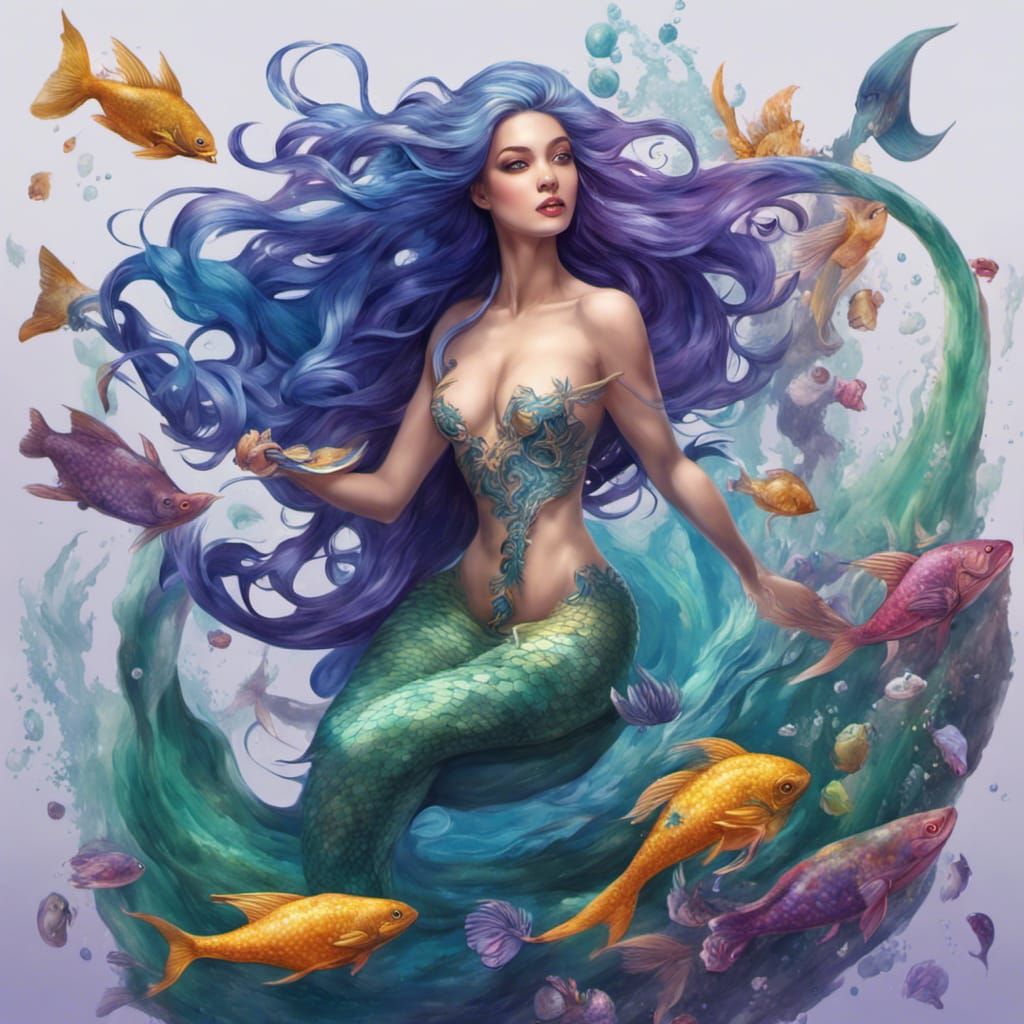 Mermaid  by @Rhi Parsons