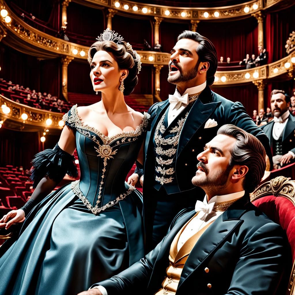 A Night at the Opera  by @Yulia 