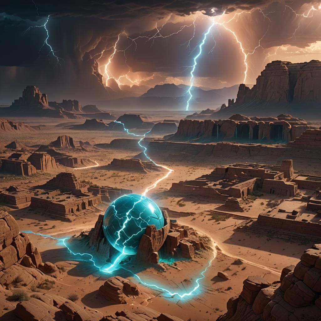 Ball lightning  by @Gesmes