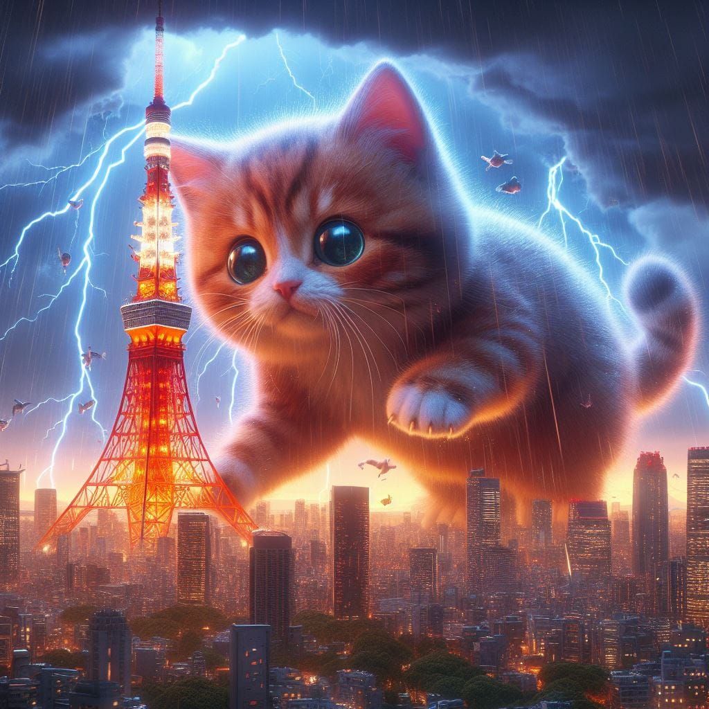 Kitten Tokyo Havoc File Photo, 1974 🗼😼 🈂️