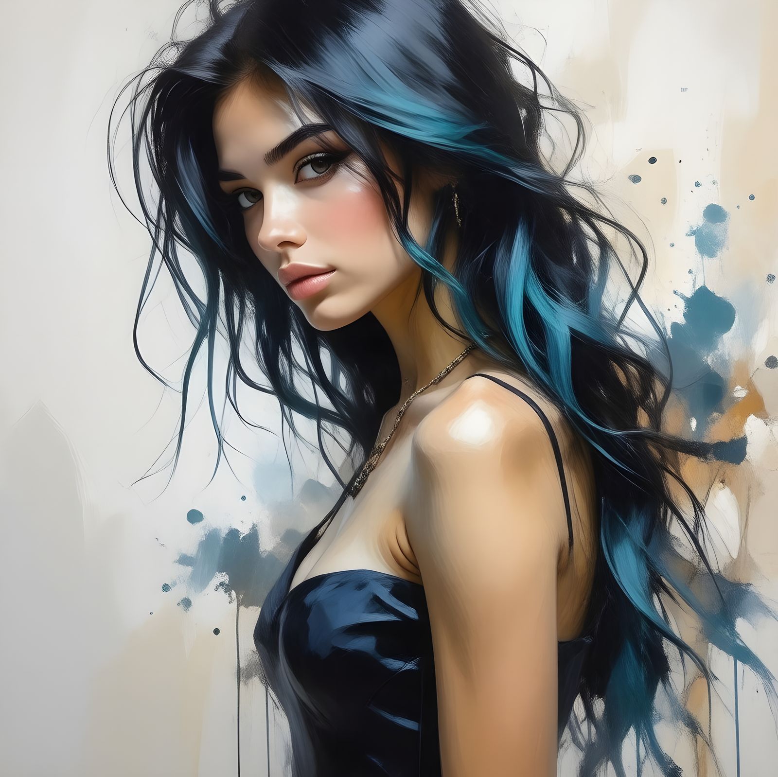 Femme Magnifique: In Navy Blue