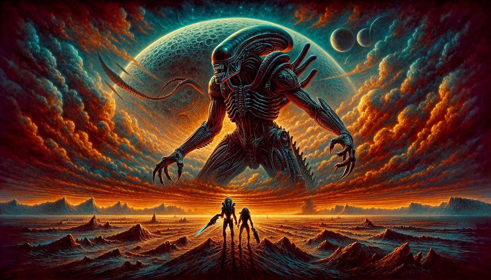 Alien Invasion on the Predator Planet 01