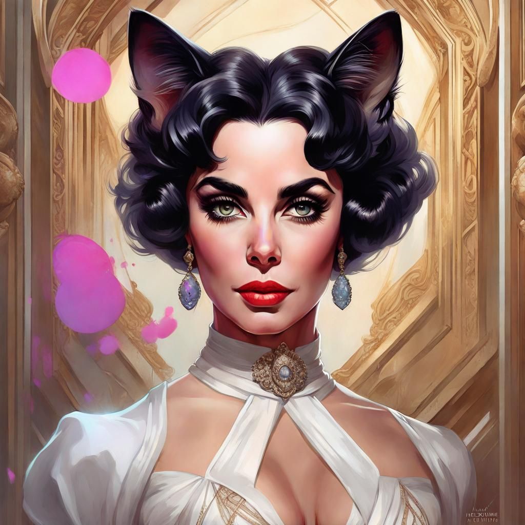 Famous Cat Lady #1