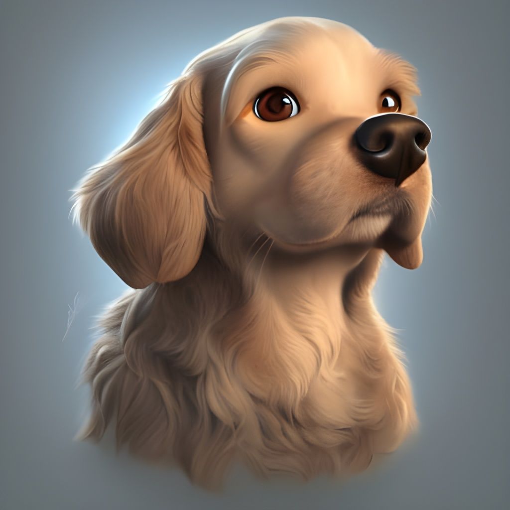 Portrait of a Dog undefined