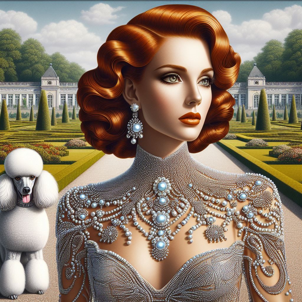 Lady and Poodle