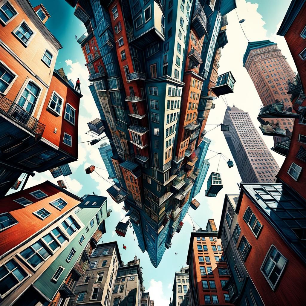 Upside Down city
