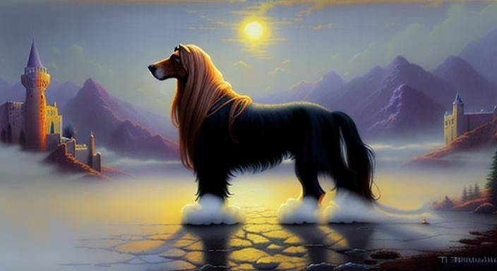 afghan hound