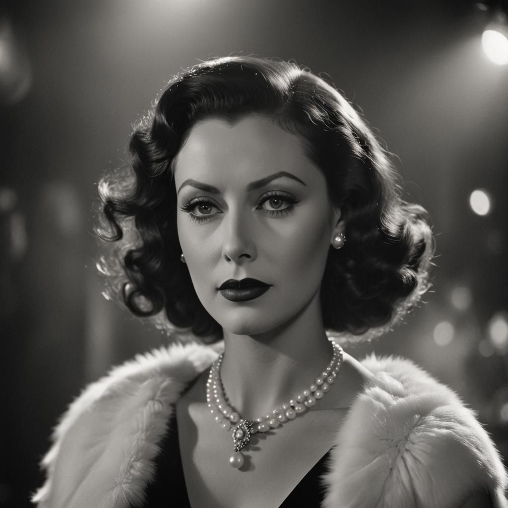Beautiful Hedy Lamarr  by @David Brumit