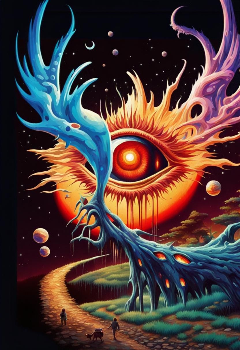 AI Art Generator's Interpretation of Prompt Transformation