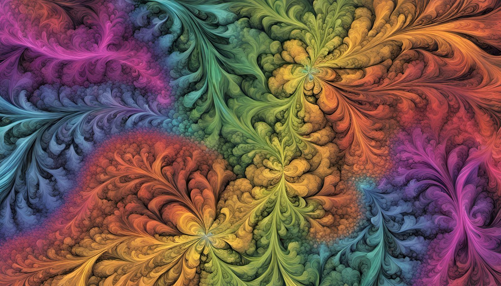 Rainbow fractal