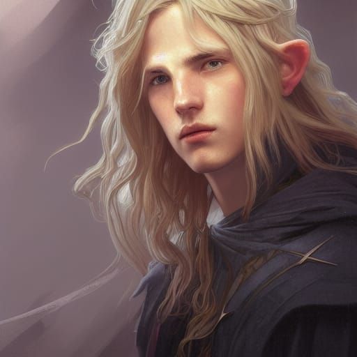 he looks like Glorfindel - AI Generated Artwork - NightCafe Creator