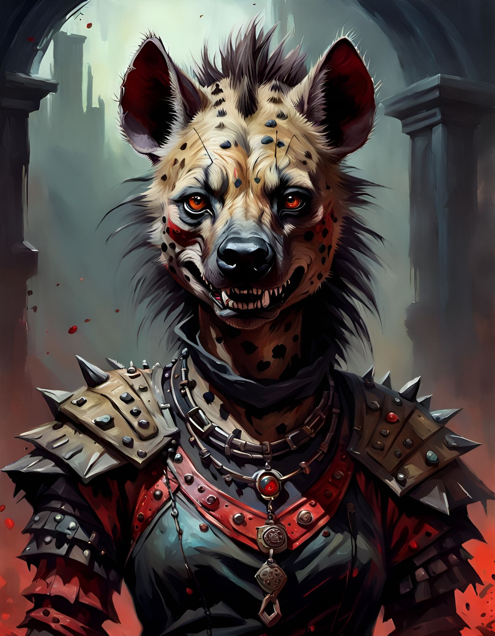 Female Gnoll Scout - AI Generated Artwork - NightCafe Creator