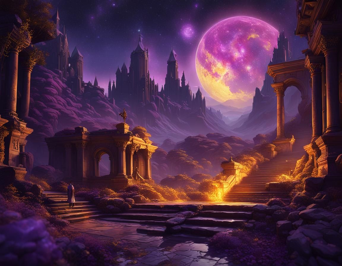 stars, a masterpiece, 8k resolution, dark fantasy concept ar...