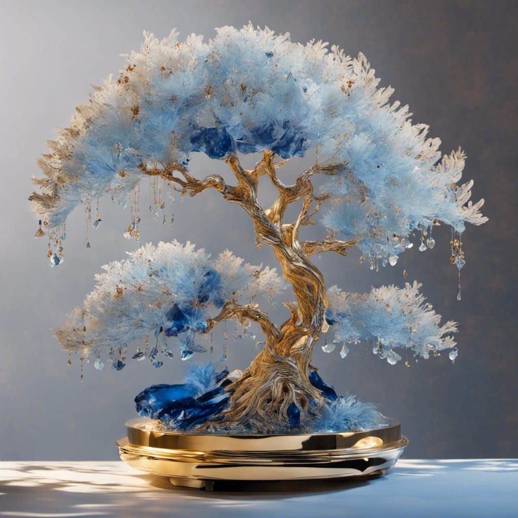 Gold Sapphire Bonsai