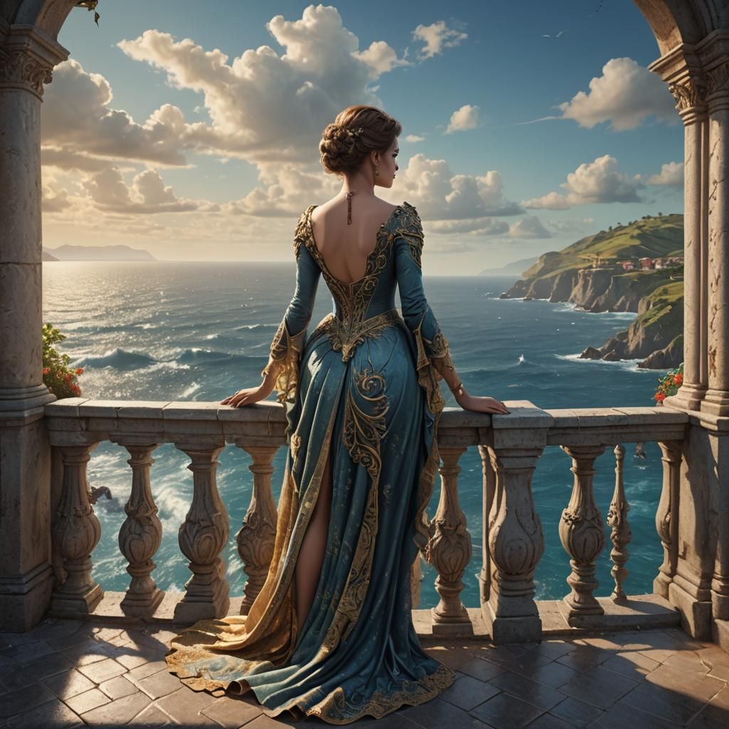 Watching the ocean