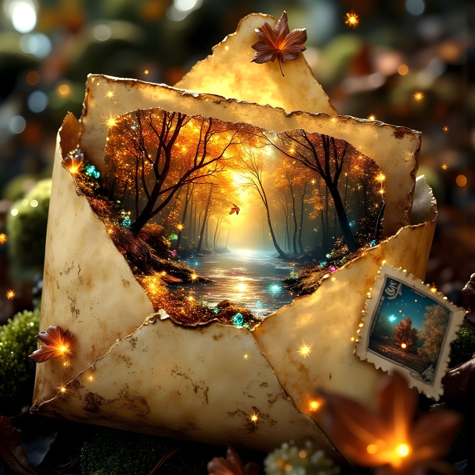 Magic Mail  by @Floe Joe 