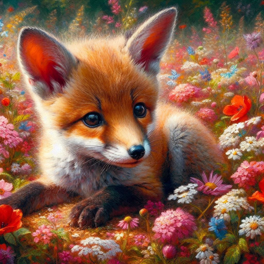 Kit in Spring Meadow