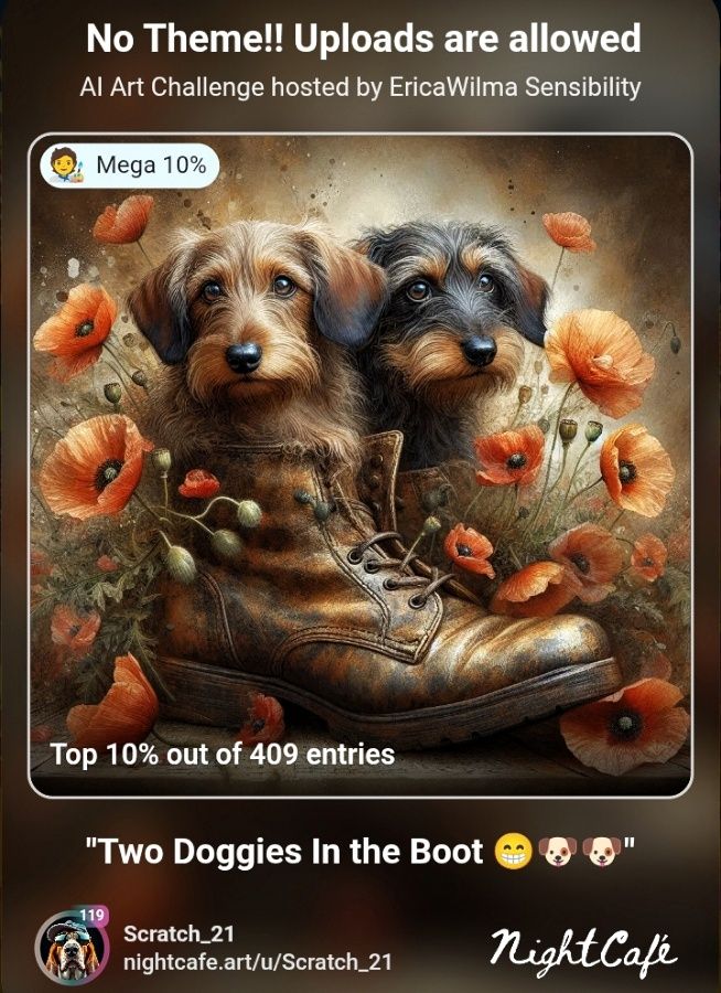 Two Doggies In The Boot 🐶🐶