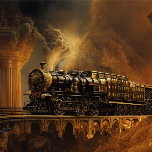 Train of Darkness  by @Angel